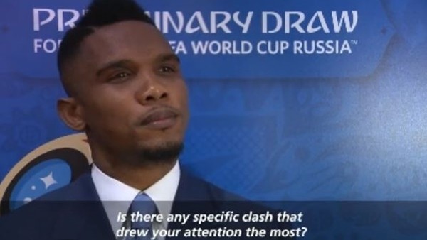 Eto'o 2018 Dünya Kupası için konuştu