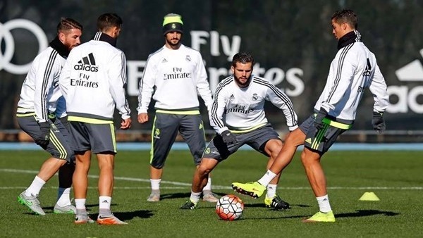 Real Madrid antrenmanında eğlenceli anlar