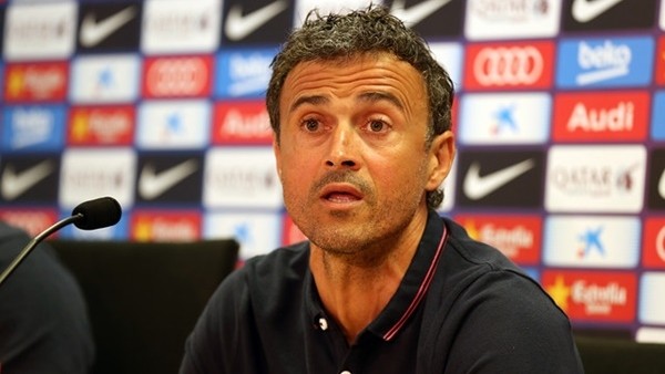 Luis Enrique takımından memnun