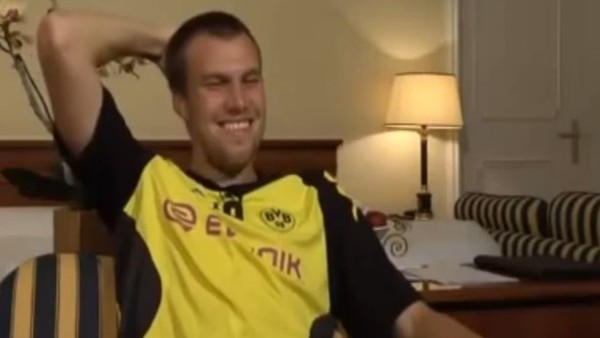 Kevin Großkreutz'un gülme krizine girdiği an!