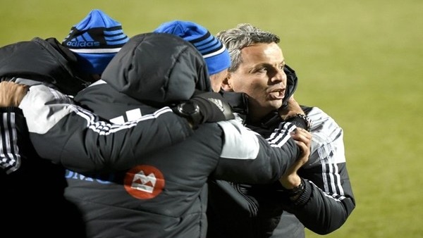 Çılgın şampiyonluk kutlaması