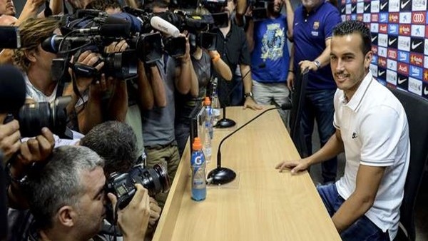 Pedro Barcelona'ya veda etti