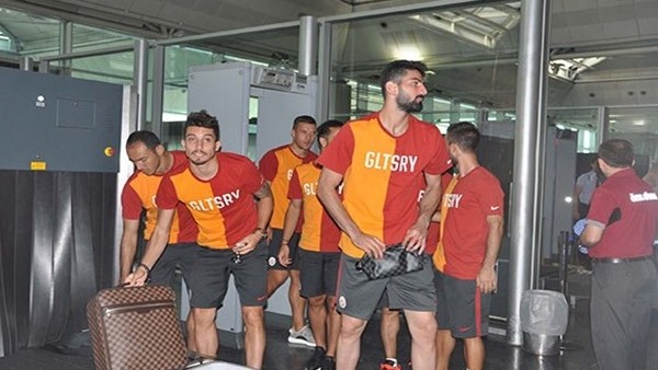 Galatasaray Madrid'e gitti