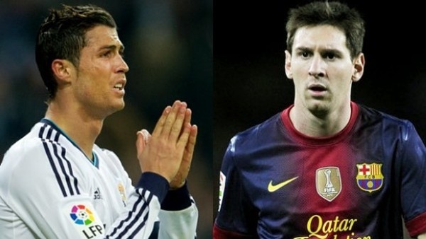 Ronaldo'ya Messi tezahüratı