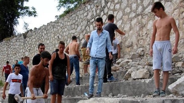 Zonguldak Kömürspor Taraftarlarından Örnek Davranış