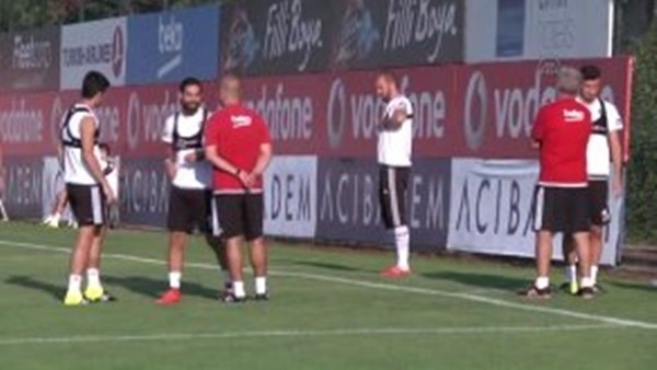 Beşiktaş'ta Trabzonspor maçı hazırlıkları