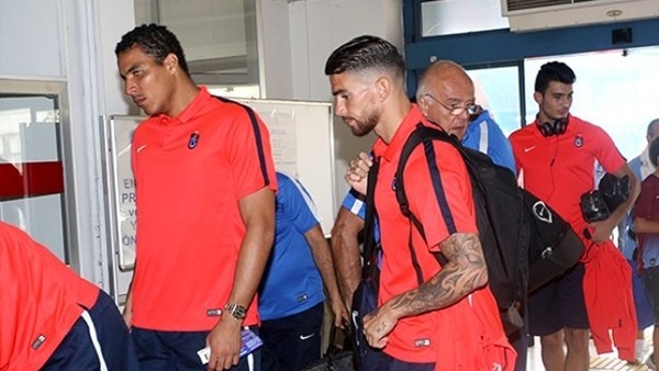 Trabzonspor kafilesi İstanbul'a gitti