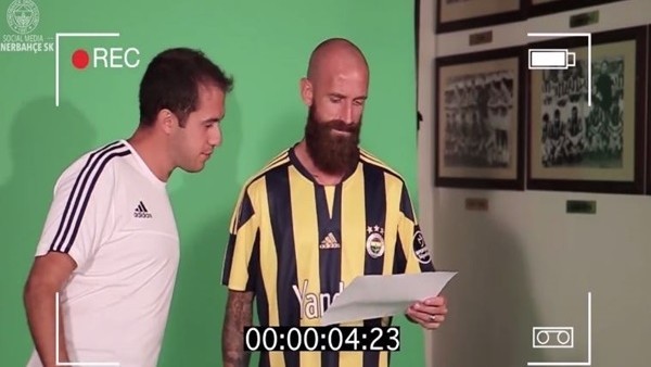 Fenerbahçeli oyuncuların renkli görüntüleri