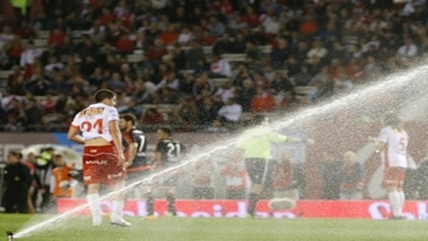 Maç sırasında fıskiye çalışırsa