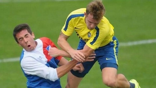 Hazırlık Maçında Ölümcül Tekme!