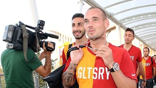 Galatasaray kafilesi Sivas'ta