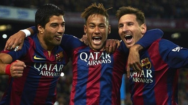 Messi, Neymar ve Suarez iş başında!