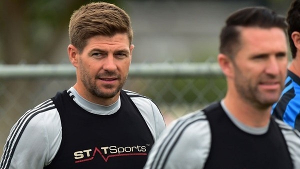 Gerrard Ve Robbie Keane Kapıştı