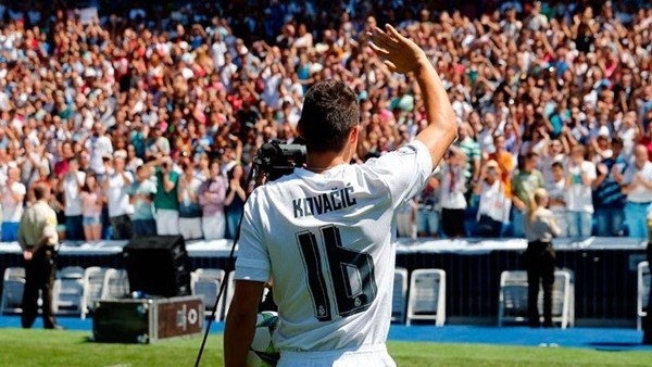 Kovacic tanıtımda şov yaptı