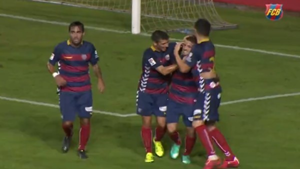 Barcelona B 1-1 Llagostera - Maç Özeti (8.8.2015)