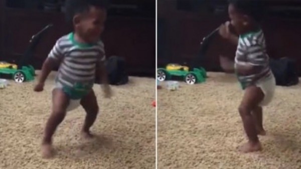 15 aylık bebeğin dans görüntüleri rekor kırdı