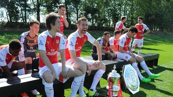 Arsenal'de fotoğraf çekimi