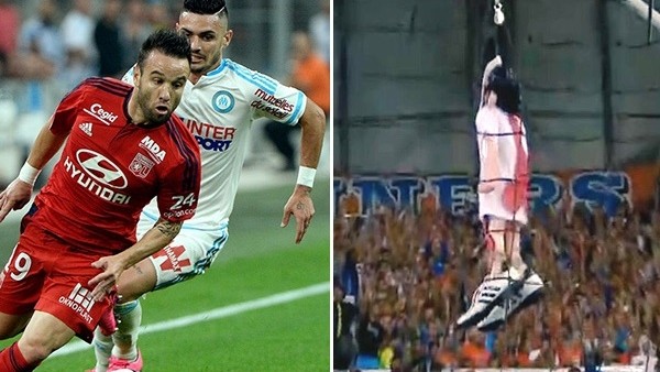 Şok olay! Yıldız oyuncunun maketini sallandırdılar