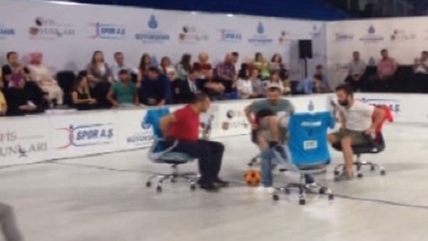 Ofis oyunları turnuvası heyecanı