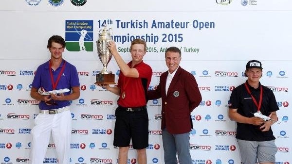 Türkiye Amatör Açık Golf Şampiyonası sona erdi