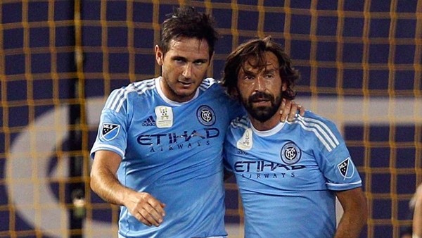 ABD'de Pirlo ve Lampard şov