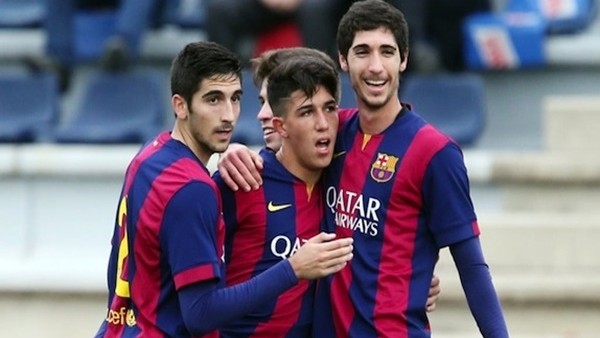 Barcelona'nın genç yıldızlarından harika goller