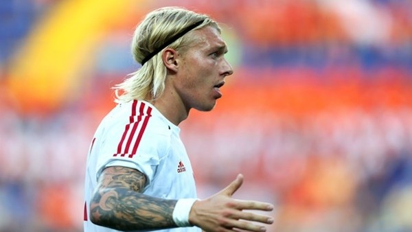 Simon Kjaer'in sakatlandığı pozisyon