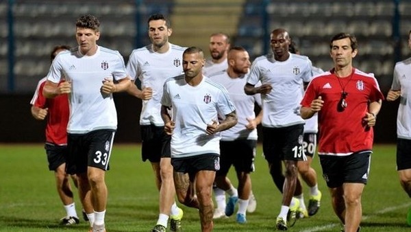 Beşiktaş, Skenderbeu maçının hazırlıklarını tamamladı