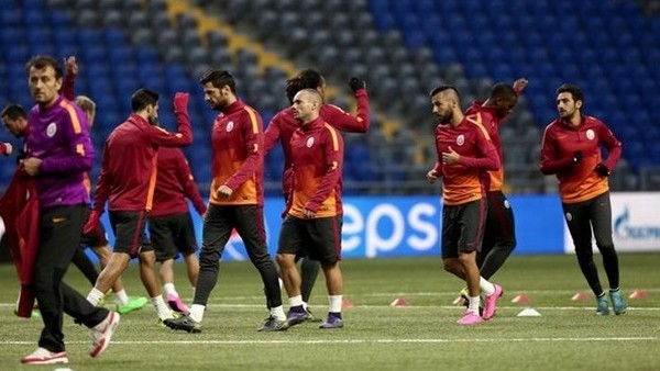 Galatasaray, Astana maçının hazırlıklarını tamamladı