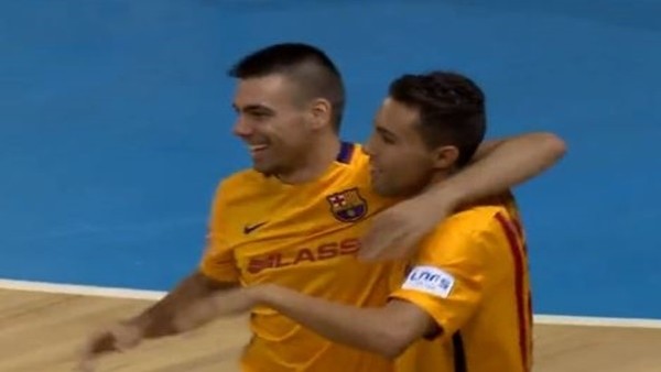 Barcelona futsalda esti gürledi