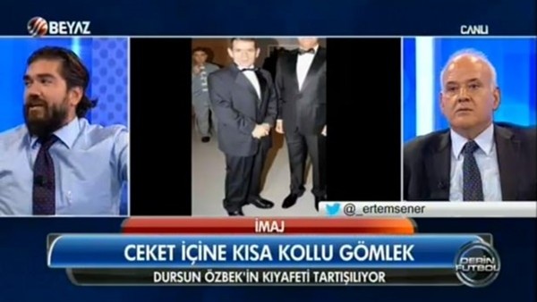 Dursun Özbek'in smokin muhabbeti gülmekten kırdı geçirdi