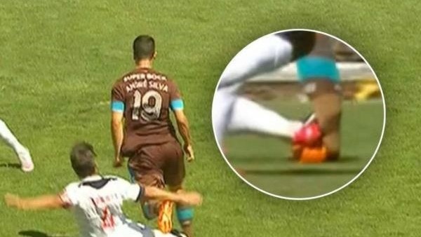 Ayak kırmaya sarı kart!