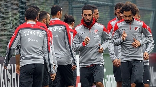 A Milli Futbol Takımı, Letonya maçına hazır