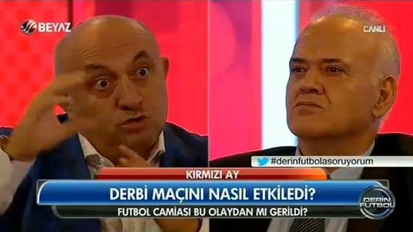 Sinan Engin ile Ahmet Çakar'ın  güldüren teleskop konuşması