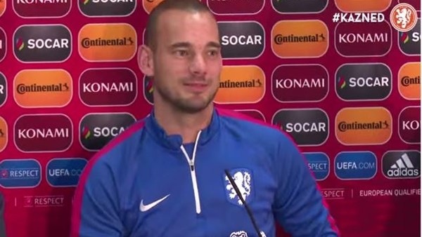 Sneijder: 'Ben daha yakışıklıyım'