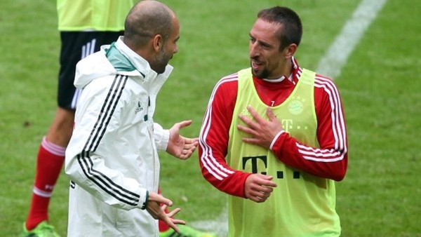 Ribery antrenmanda coştu!