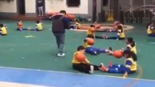 Böyle basketbol antrenmanı görülmedi!