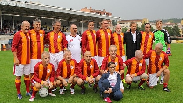 Galatasaray'ın efsaneleri Kastamonu'da ter döktü