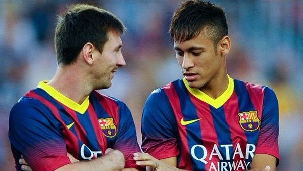 Messi, Neymar'ı rezil etti