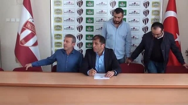 İnegölspor'da teknik direktörlüğe Taşkın Güngör getirildi