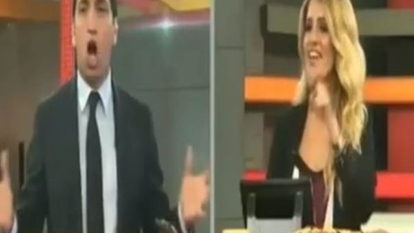 Yasin attı spiker çıldırdı