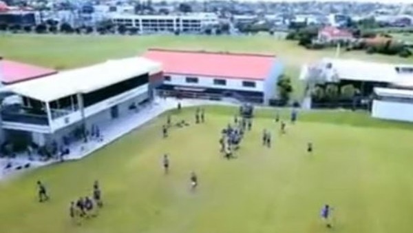 İnsansız hava aracını topla düşürdü