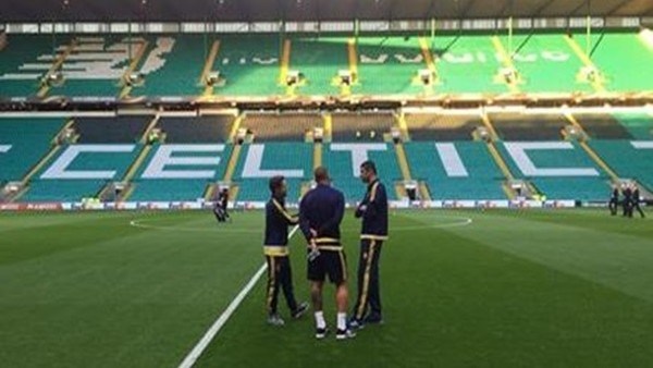 Fenerbahçe Celtic Park'a giriş yaptı