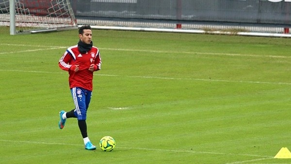 Thiago Alcantara'dan Antrenman Öncesi Şov