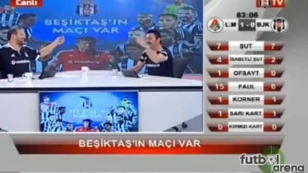 Mario Gomez, BJK TV spikerlerini çıldırttı