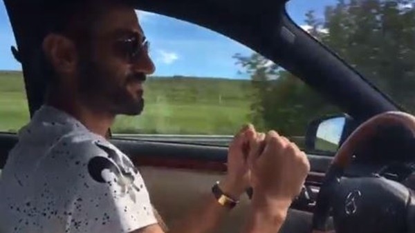 Selçuk Şahin'in keyfi yerinde