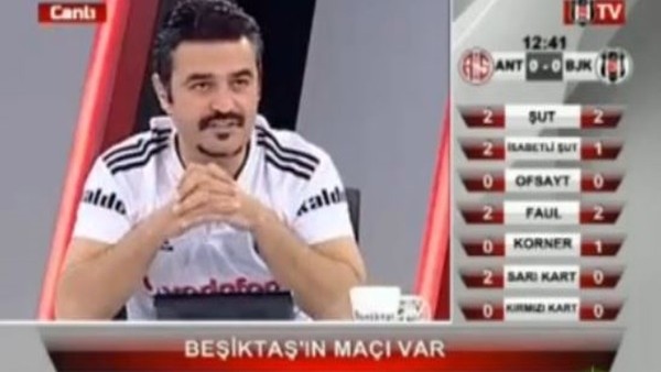 Beşiktaş'ın ilk golünde BJK TV