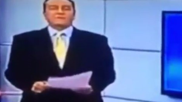 Canlı yayında gol sevinci