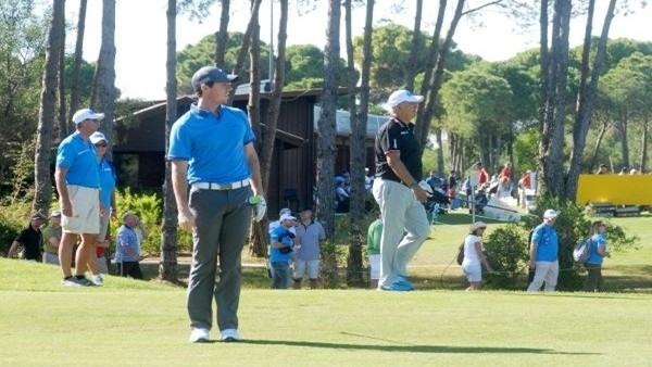 Golfün ustaları amatörlerle yarıştı