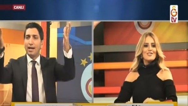 Podolski attı GS TV spikeri coştu!